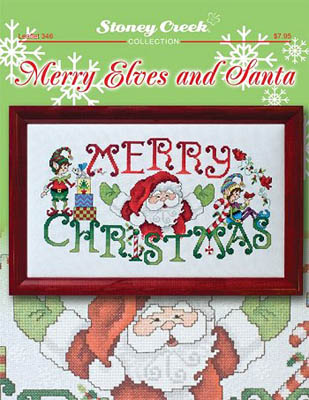 Merry Elves And Santa